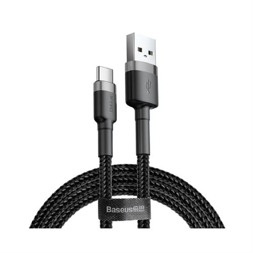 Baseus Cafule Cable USB for Type-C 3A 1M - Gray + Black