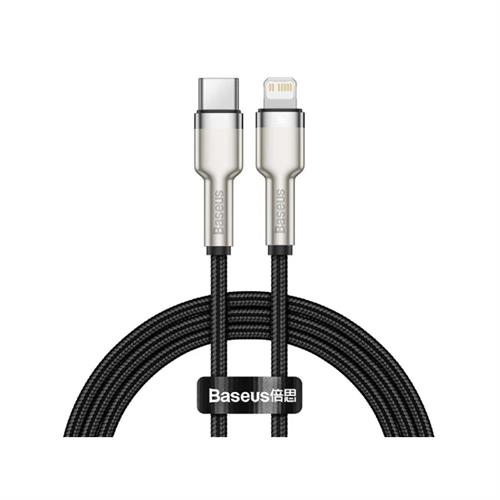 Baseus Cafule Series Metal Data Cable Type-C to IP PD 20W 0.25m - Black