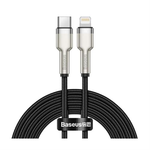 Baseus Cafule Series Metal Data Cable Type-C to IP PD 20W 2m - Black