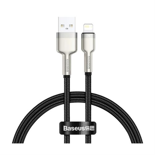 Baseus Cafule Series Metal Data Cable USB to IP 2.4A 0.25m - Black