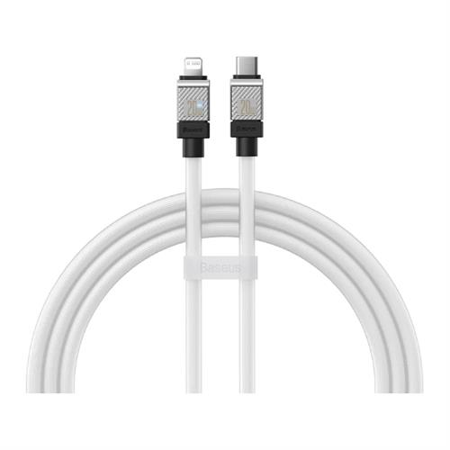 Baseus Coolplay Series Fast Charging Cable Type-C to IP 20W 2M - White
