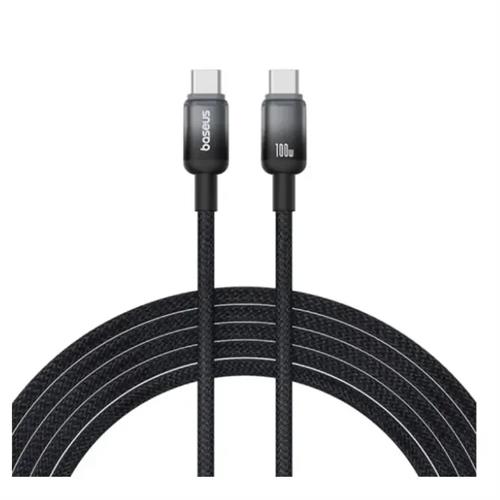 Baseus Discolor Series Fast Charging Cable USB-C to USB-C 100W 1M Cluster - Black