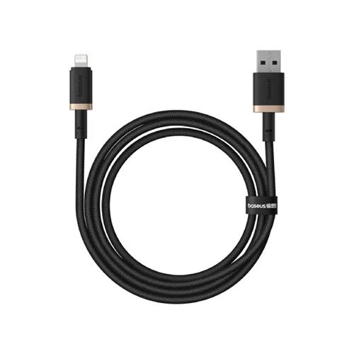 Baseus Dura Series Fast Charging Cable USB to IP 2.4A 1m - Gold & Black