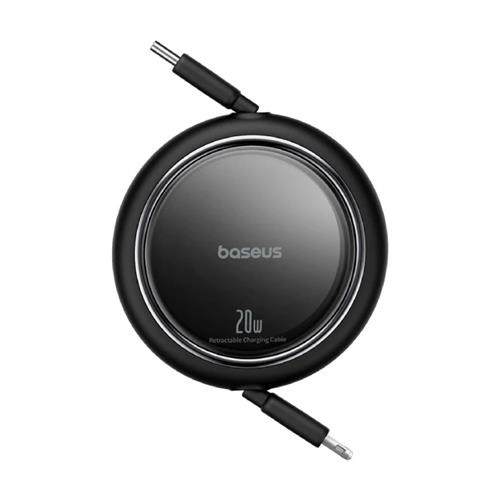 Baseus Free 2 Pull Retractable Charging Cable USB-C to IP 20W 1M - Cluster Black