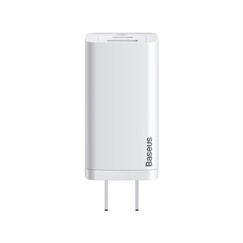 Baseus Gan2 Lite Quick Charger C-U 65W CN 2 Pin - White