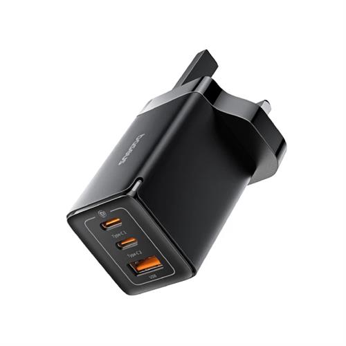 Baseus Gan5 Pro Fast Charger 2C-U 65W UK - Cluster Black