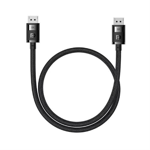 Baseus High Definition Series DP 8K to DP 8K Adapter Cable 1M Cluster - Black