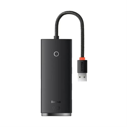 Baseus Lite Series 4-Port USB-A Hub Adapter 25cm - Black