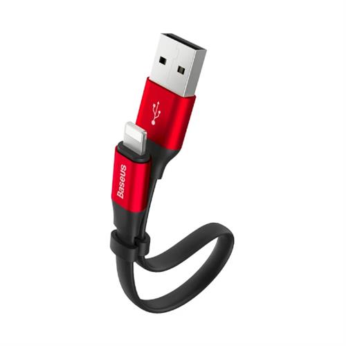 Baseus Nimble Portable Cable for Lighting 23cm - Black & Red