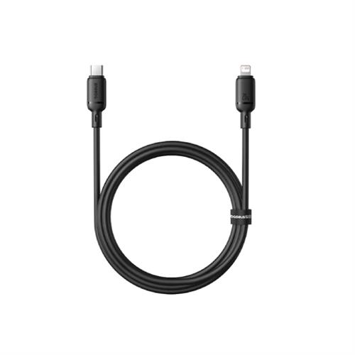 Baseus Silky Series Fast Charging Cable Type-C to IP 20W 1m - Cluster Black