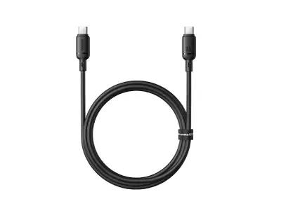 Baseus Silky Series Fast Charging Cable Type-C to Type-C 100W 1M - Cluster Black