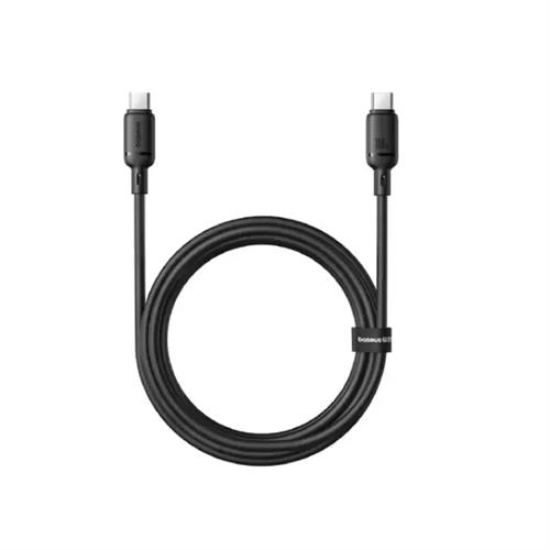 Baseus Silky Series Fast Charging Cable Type-C to Type-C 100W 2M - Cluster Black