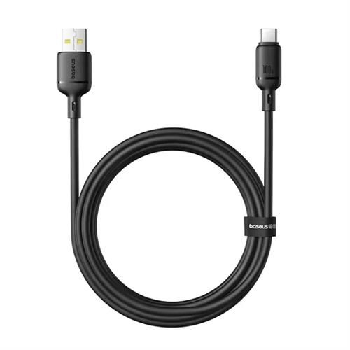 Baseus Silky Series Fast Charging Cable USB to Type-C 100W 2M - Cluster Black