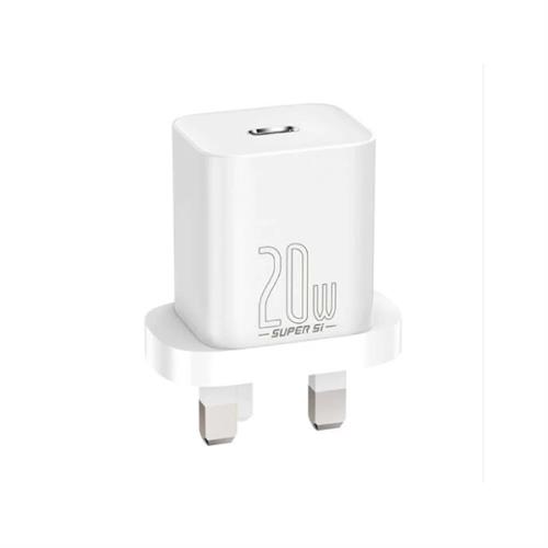 Baseus Super SI Quick 1C 20W UK Charger - White