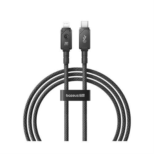 Baseus Unbreakable Series Fast Charging Data Cable Type-C to IP 20W 1M - Cluster Black