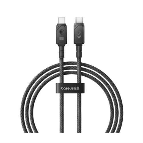 Baseus Unbreakable Series Fast Charging Data Cable Type-C to Type-C 100W 1M - Cluster Black