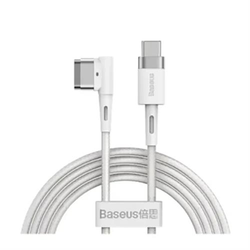 Baseus Zinc Magnetic Series IP Laptop Charging Cable Type-C to L-shaped Port 60W 2M - White