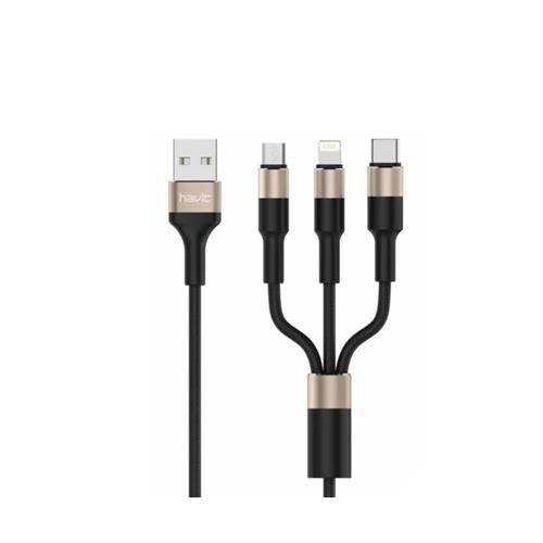 Havit H691 USB Cable Black Golden