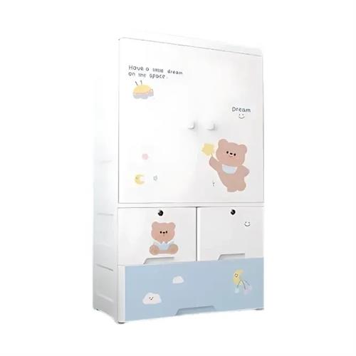 Baby 65cm Cupboard - Panda - 2 Drawer