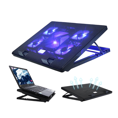 Laptop Cooler Pad with Fan & Light