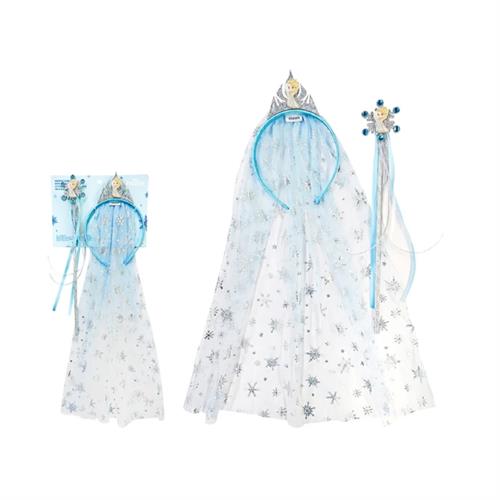 MINISO Disney Frozen Collection Wedding Hair Hoop with Fairy Wand