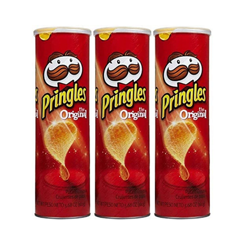 Pringles Potato Chips (Pack of 3)