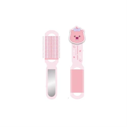 MINISO Zanmang Loopy Collection Foldable Hair Brush with Mirror