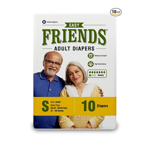 Friends Adult Tape Diapers 10 Pcs