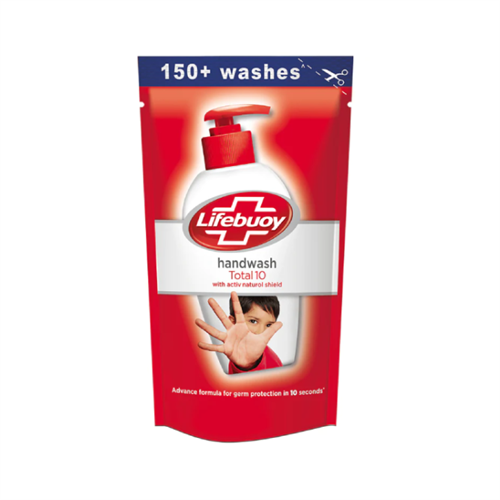 Lifebuoy Hand Wash Total 10 Pouch - 180ml