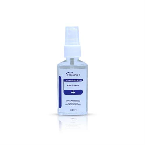 Prevense Liquid Hand Sanitizer Spray - 50ml