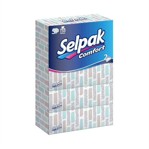 Selpak Comfort Facial Tissue - 150 Sheets