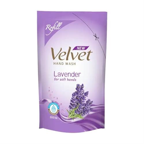 Velvet Hand Wash Pump Lavender Refill - 200ml