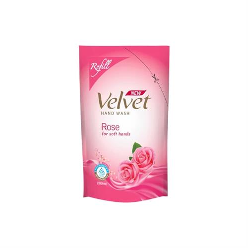 Velvet Hand Wash Pump Rose Refill 200ml