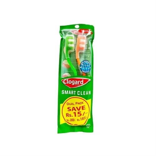 Clogard Smart Clean Toothbrush - Twin Pack