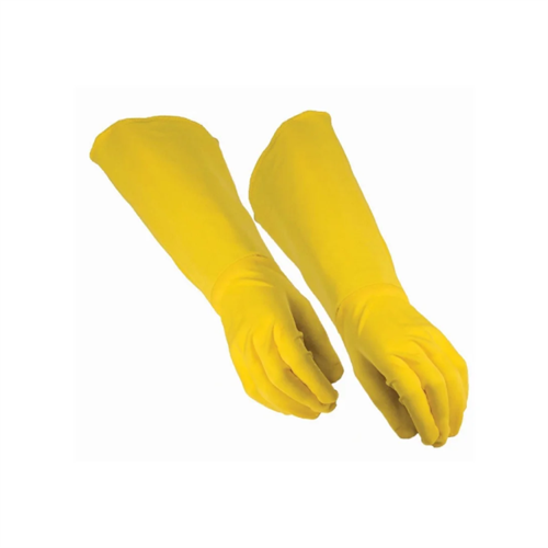 Elbow Hand Gloves - Yellow