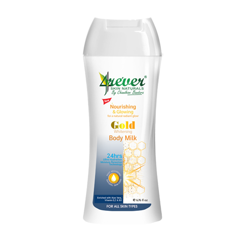 4rever Gold Moisturizing Body Milk - 100ml