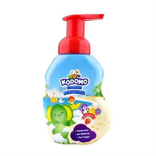 Kodomo Foaming Body Wash Strawberry 250ml