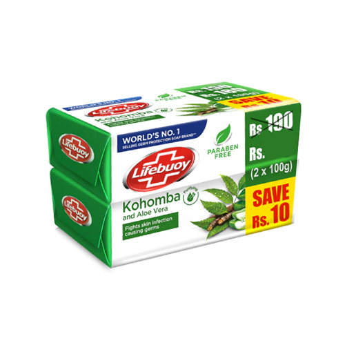 Lifebuoy Kohomba and Aloe Multi Pack - 100g x 2