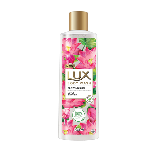 Lux Glowing Skin Lotus and Honey Body Wash - 240ml