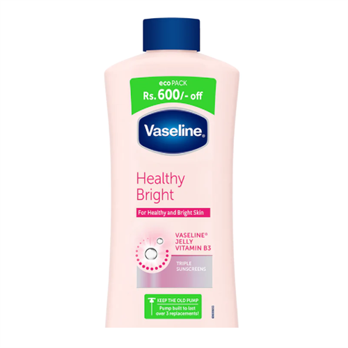 Vaseline Healthy Bright Without Pump - 400ml