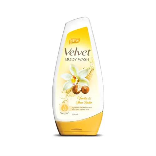 Velvet Bodywash Black Vanilla and Butter 250ml