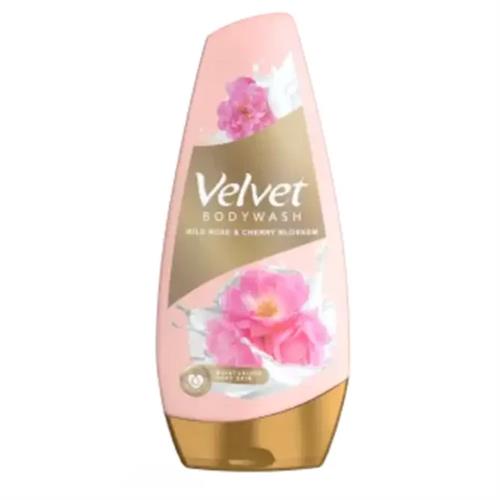 Velvet Body Wash Wild Rose Cherry Blossom - 140ml