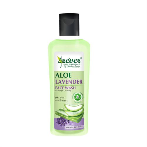 4rever Aloe Lavender Face Wash - 100ml