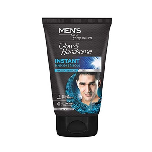 Glow and Handsome Instant Brightness Face Wash - 50g
