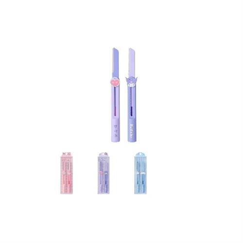 MINISO Sanrio Foldable Eyebrow Razor - 2 Pieces