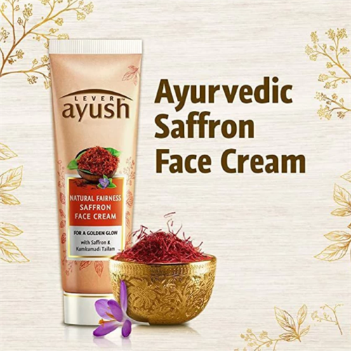 Ayush Saffron Face Cream - 50g