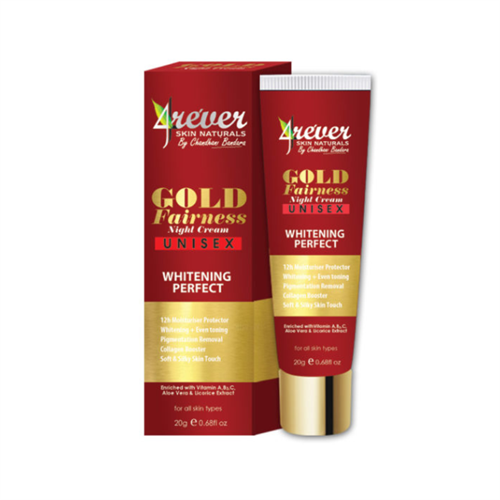 4rever Gold Fairness Night Cream - 20g