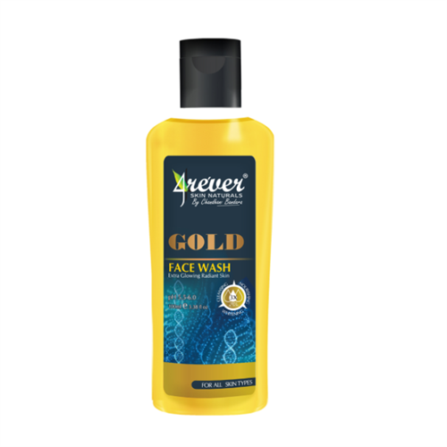 4rever Gold Whitening Face Wash - 100ml