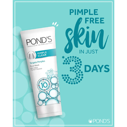 Ponds Pimple Clear Facewash - 50g