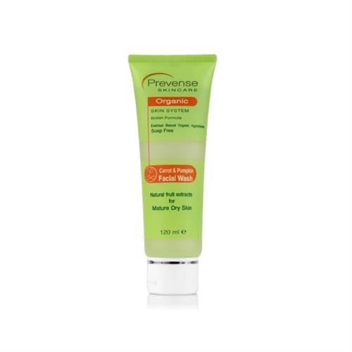 Prevense Carrot & Pumpkin Facial Wash - 120ml